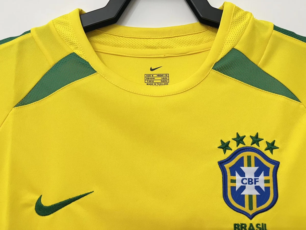 Camisa titular - Brasil 2002 - S a XXL