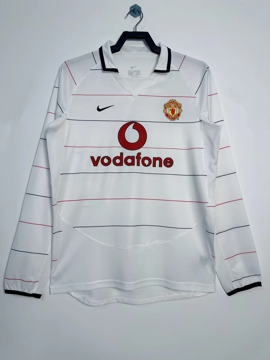 Camisa reserva - Manchester United 2003/05 (manga longa)