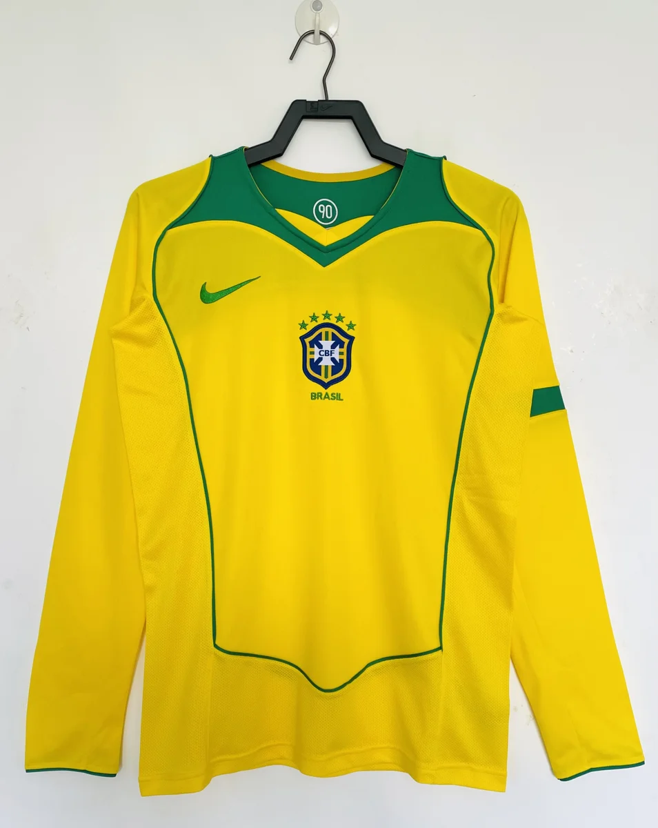 Camisa titular - Brasil 2004 (manga longa)