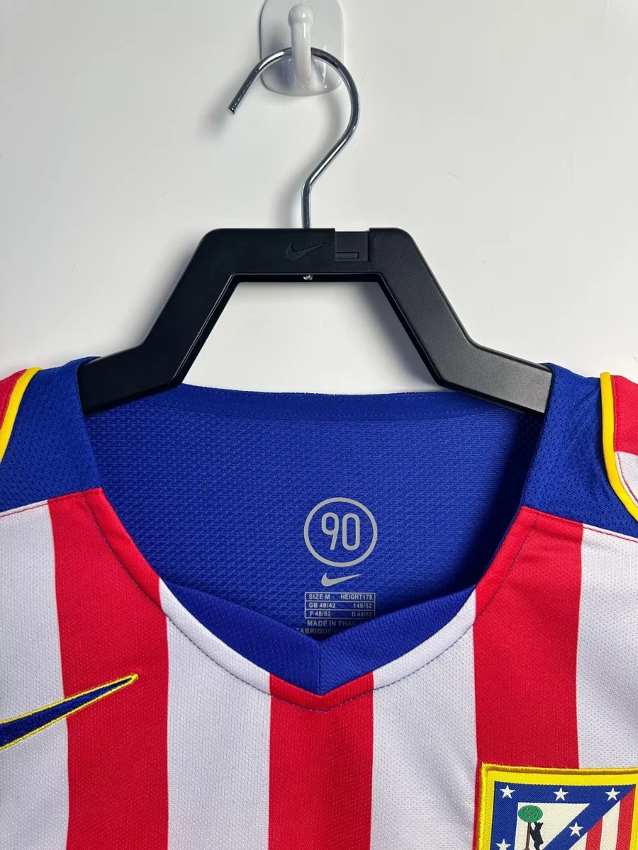 Camisa titular - Atlético de Madrid 2004/05 (manga longa)