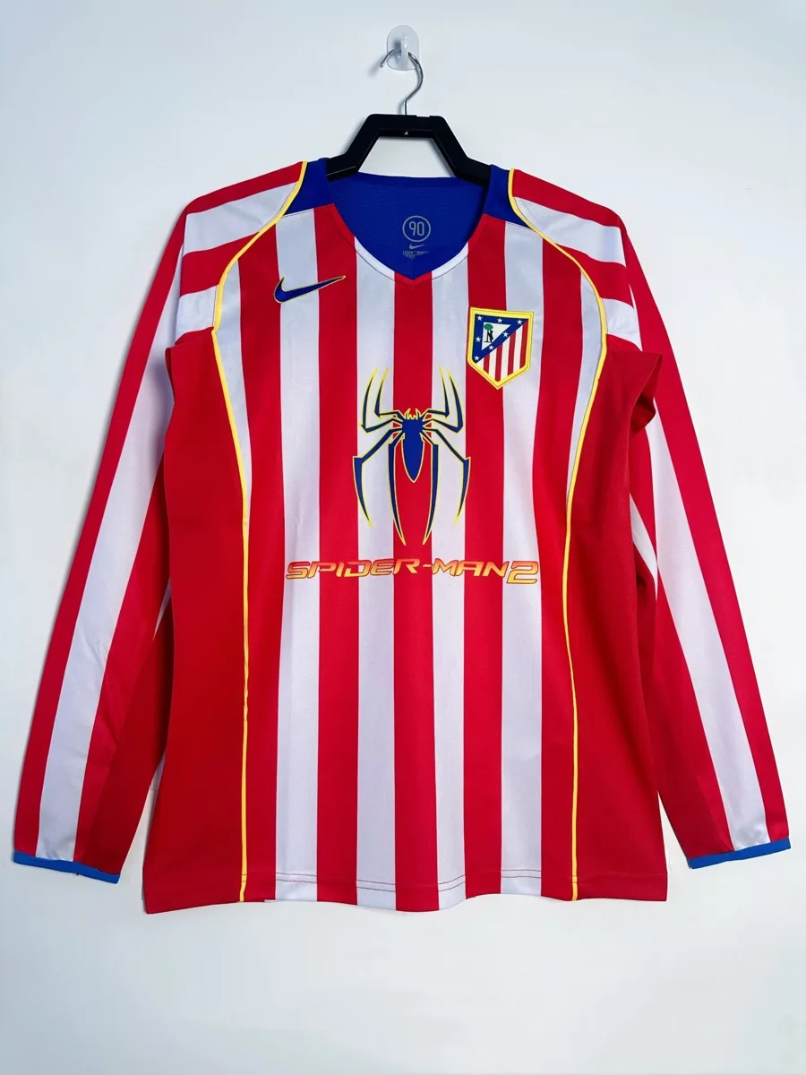 Camisa titular - Atlético de Madrid 2004/05 (manga longa)