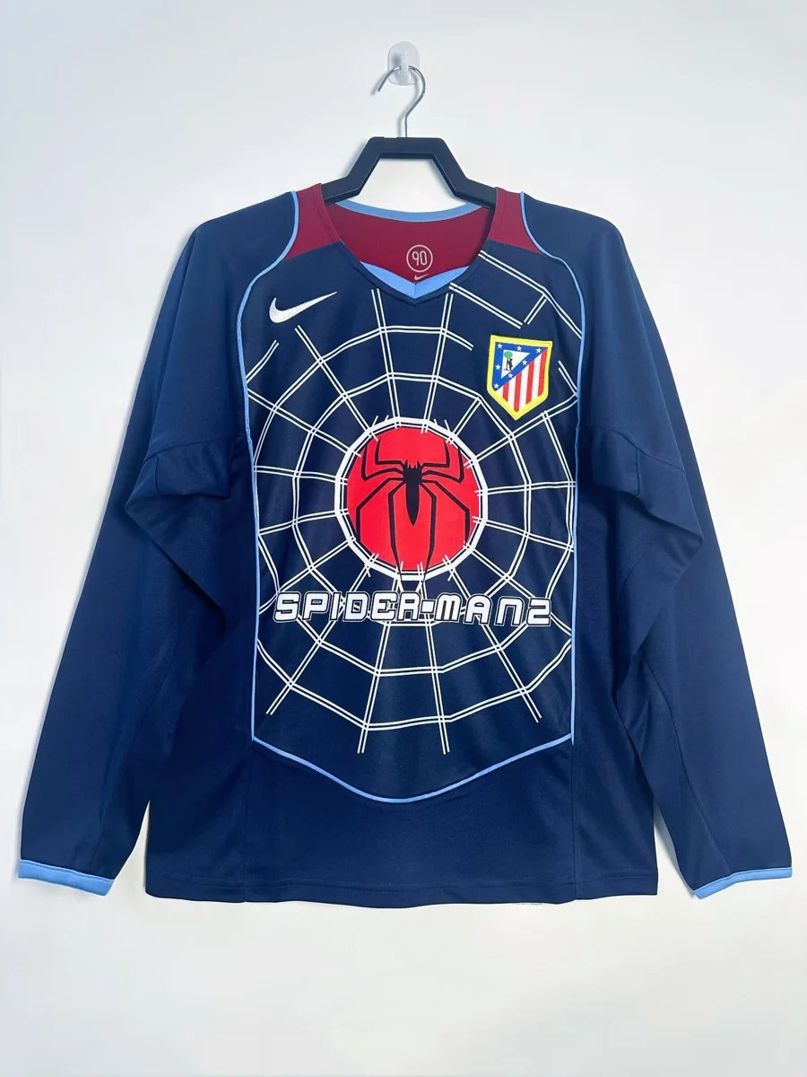 Camisa reserva - Atlético de Madrid 2004/05 (manga longa)
