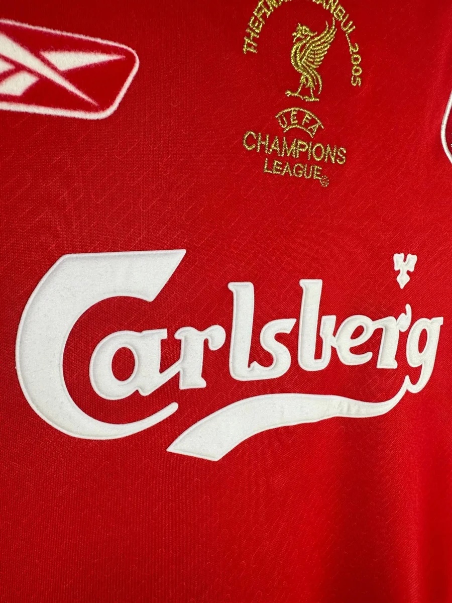 Camisa titular - Liverpool 2004/05 (manga longa)