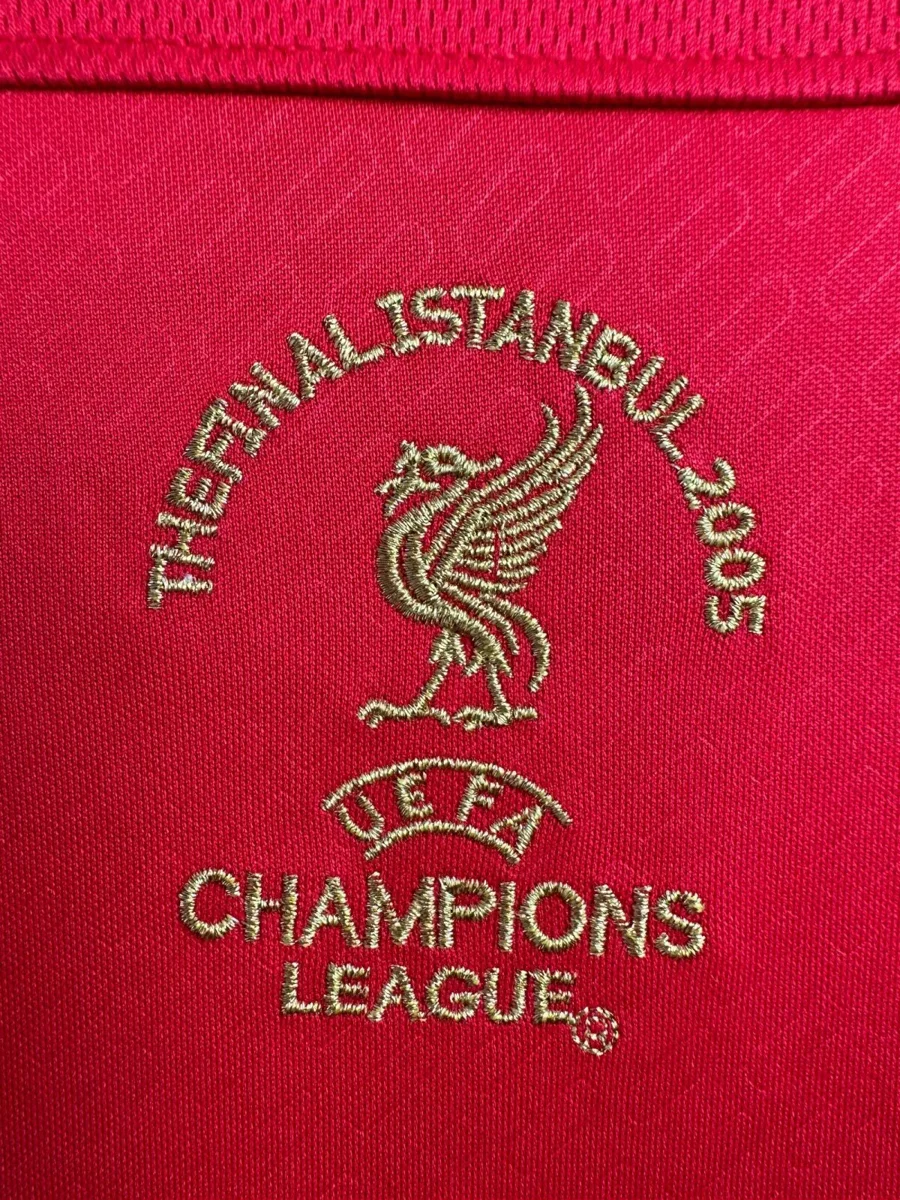 Camisa titular - Liverpool 2004/05 (manga longa)