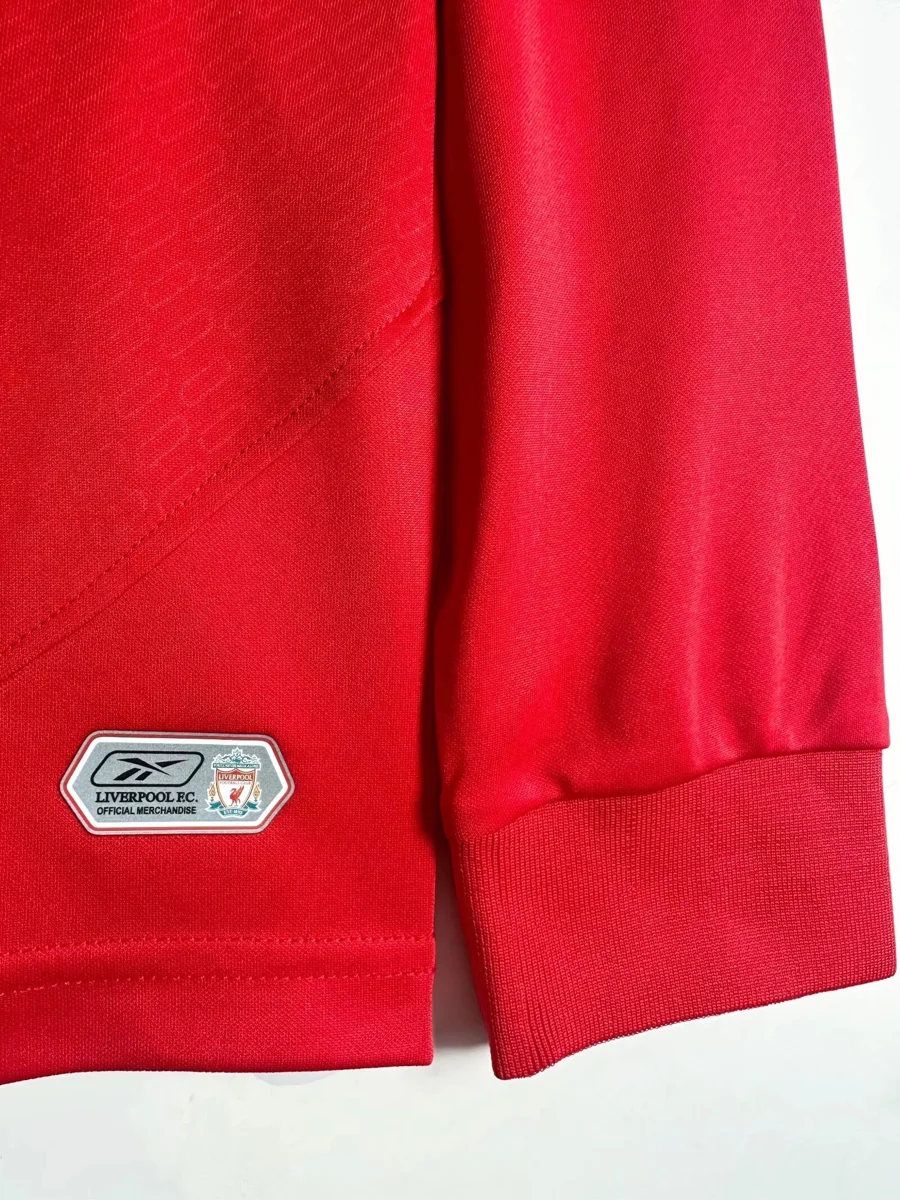 Camisa titular - Liverpool 2004/05 (manga longa)
