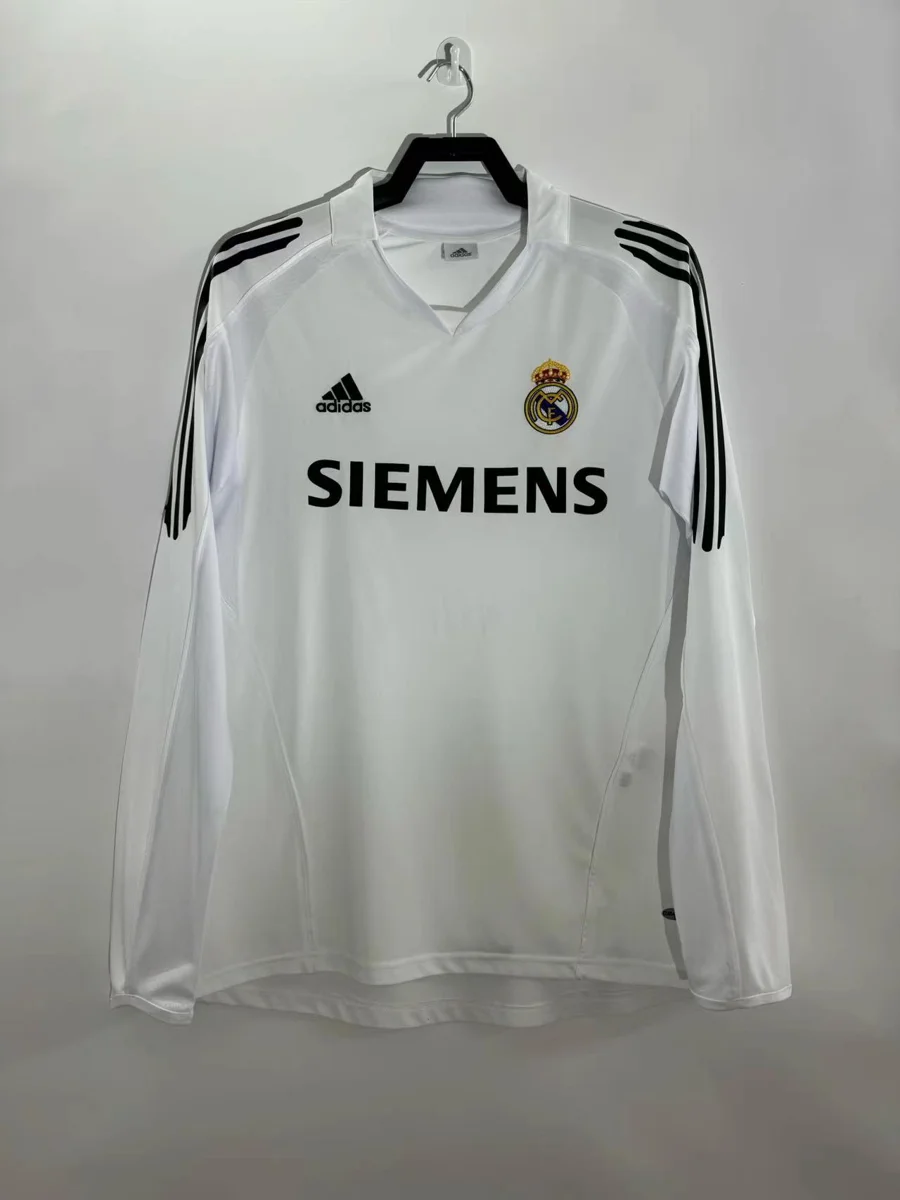 Camisa titular - Real Madrid 2005/06 (manga longa)