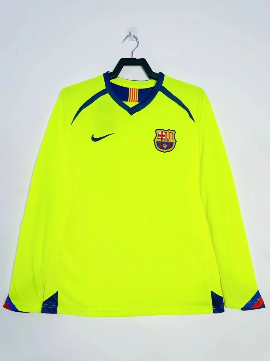 Camisa reserva - Barcelona 2005/06 (manga longa)