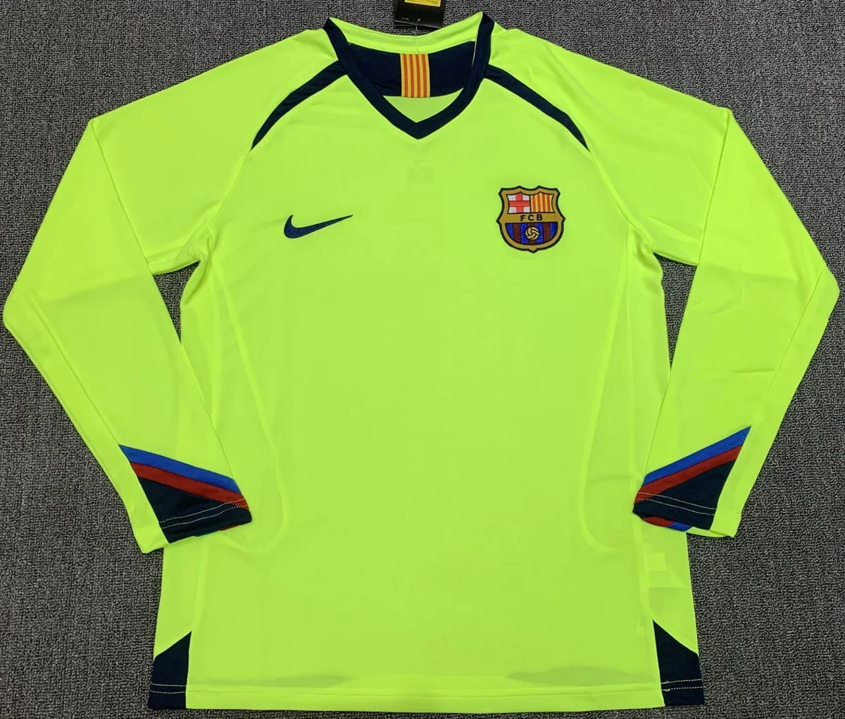 Camisa reserva - Barcelona 2005/06 (manga longa)