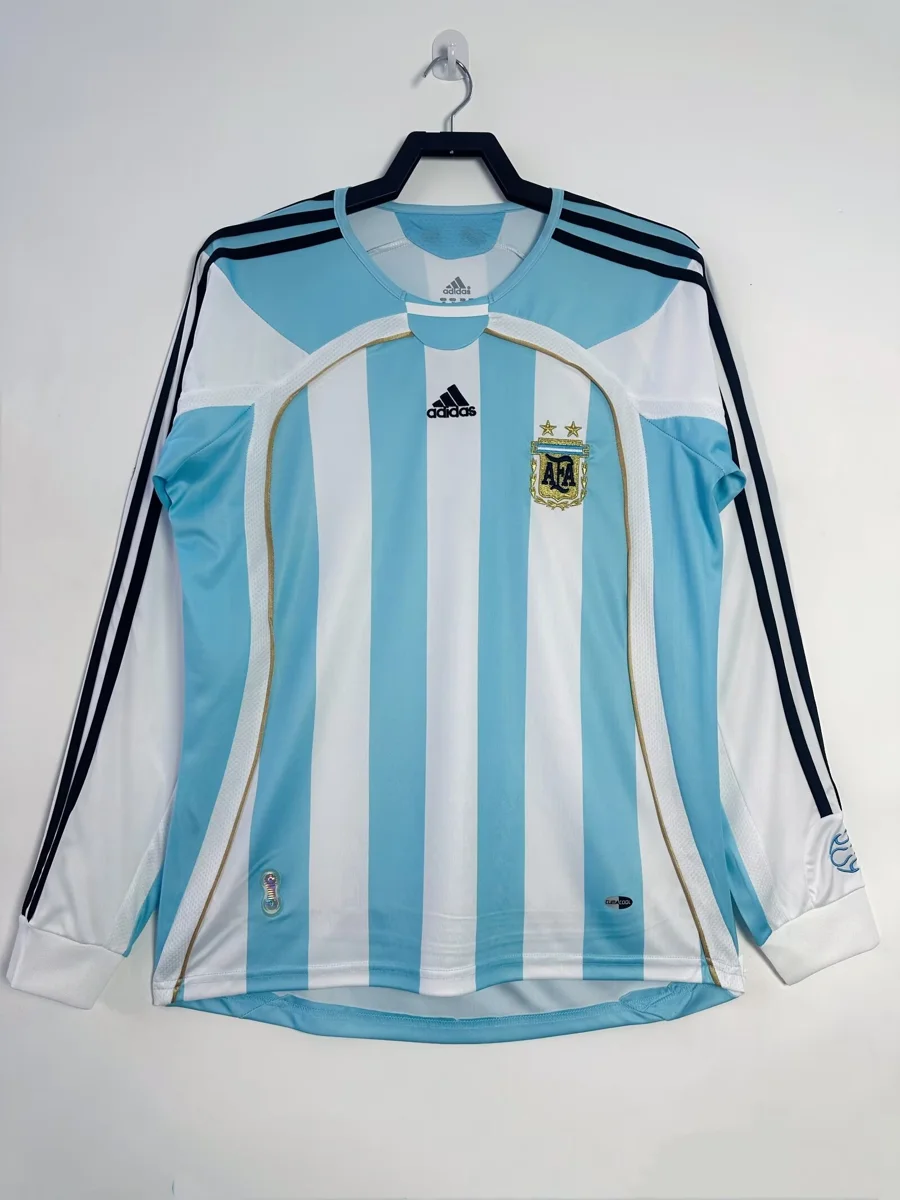 Camisa titular - Argentina 2006/07 (manga longa)