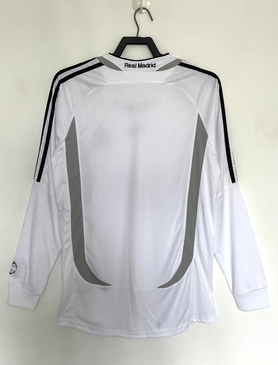 Camisa titular - Real Madrid 2006/07 (manga longa)