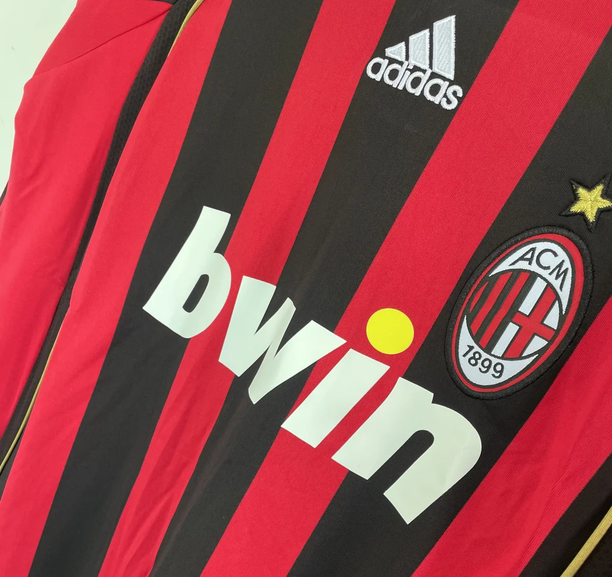 Camisa titular - AC Milan 2006/07 (manga longa) - foto 3