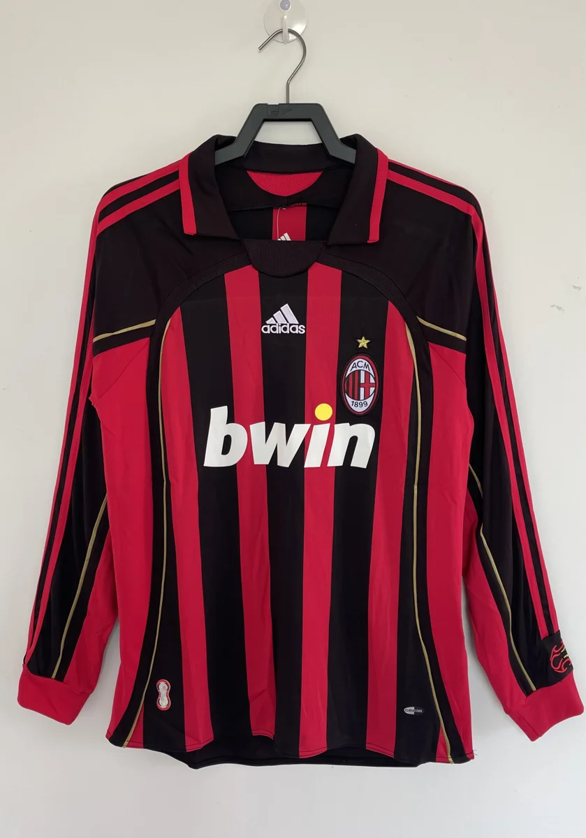 Camisa titular - AC Milan 2006/07 (manga longa) - foto 9