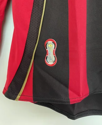 Camisa titular - AC Milan 2006/07 (manga longa)