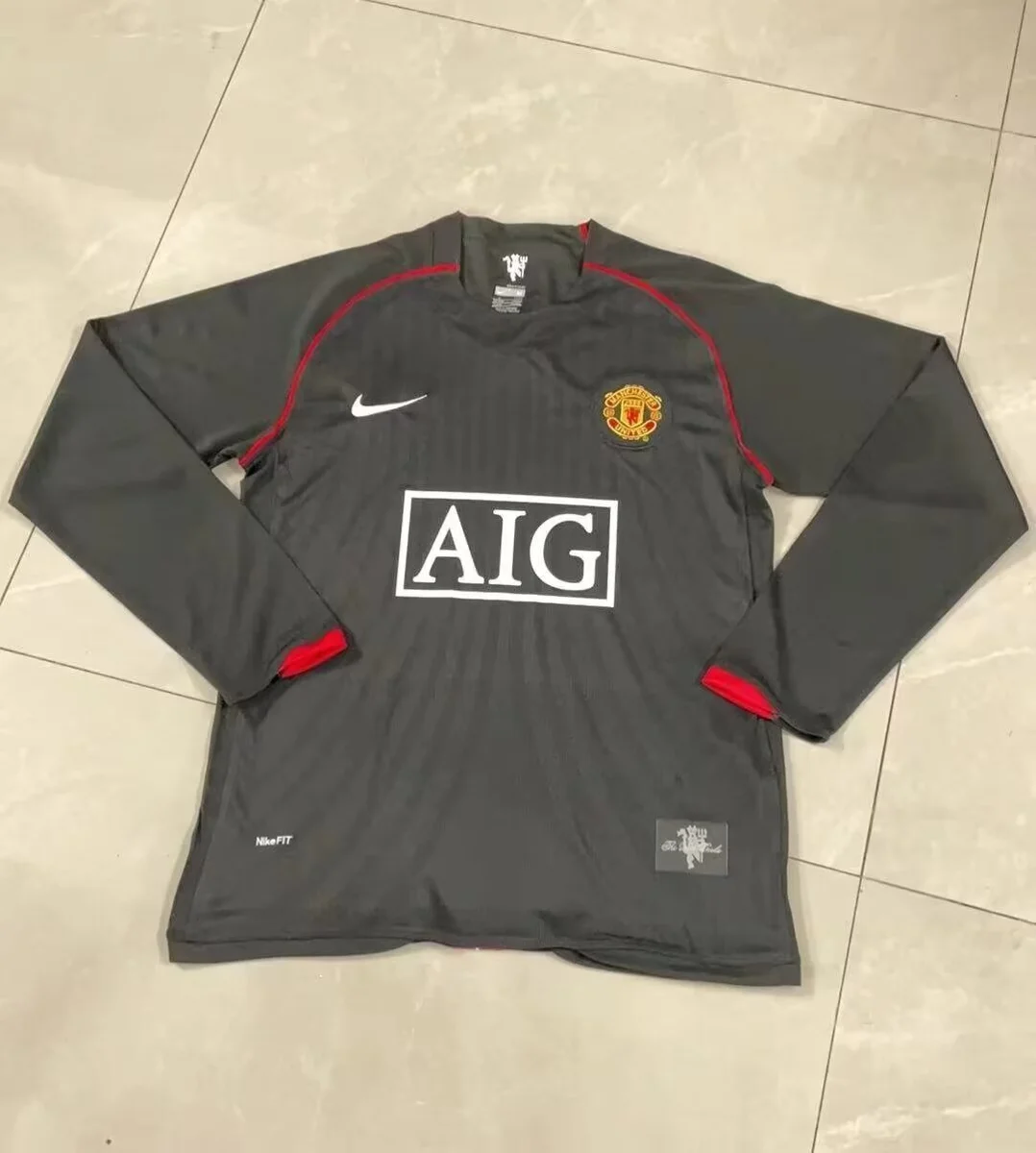 Camisa reserva - Manchester United 2007/08 (manga longa) - foto 13