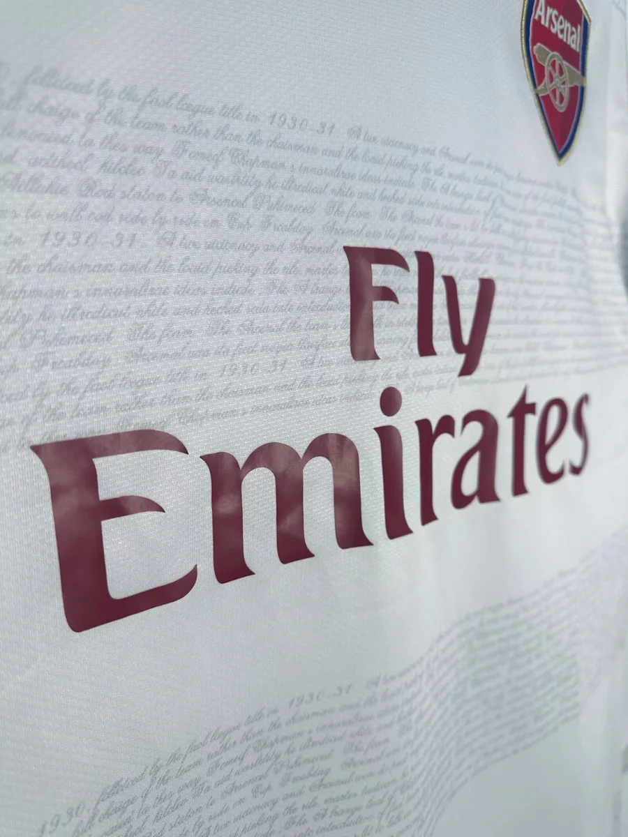 Camisa reserva - Arsenal 2007/08