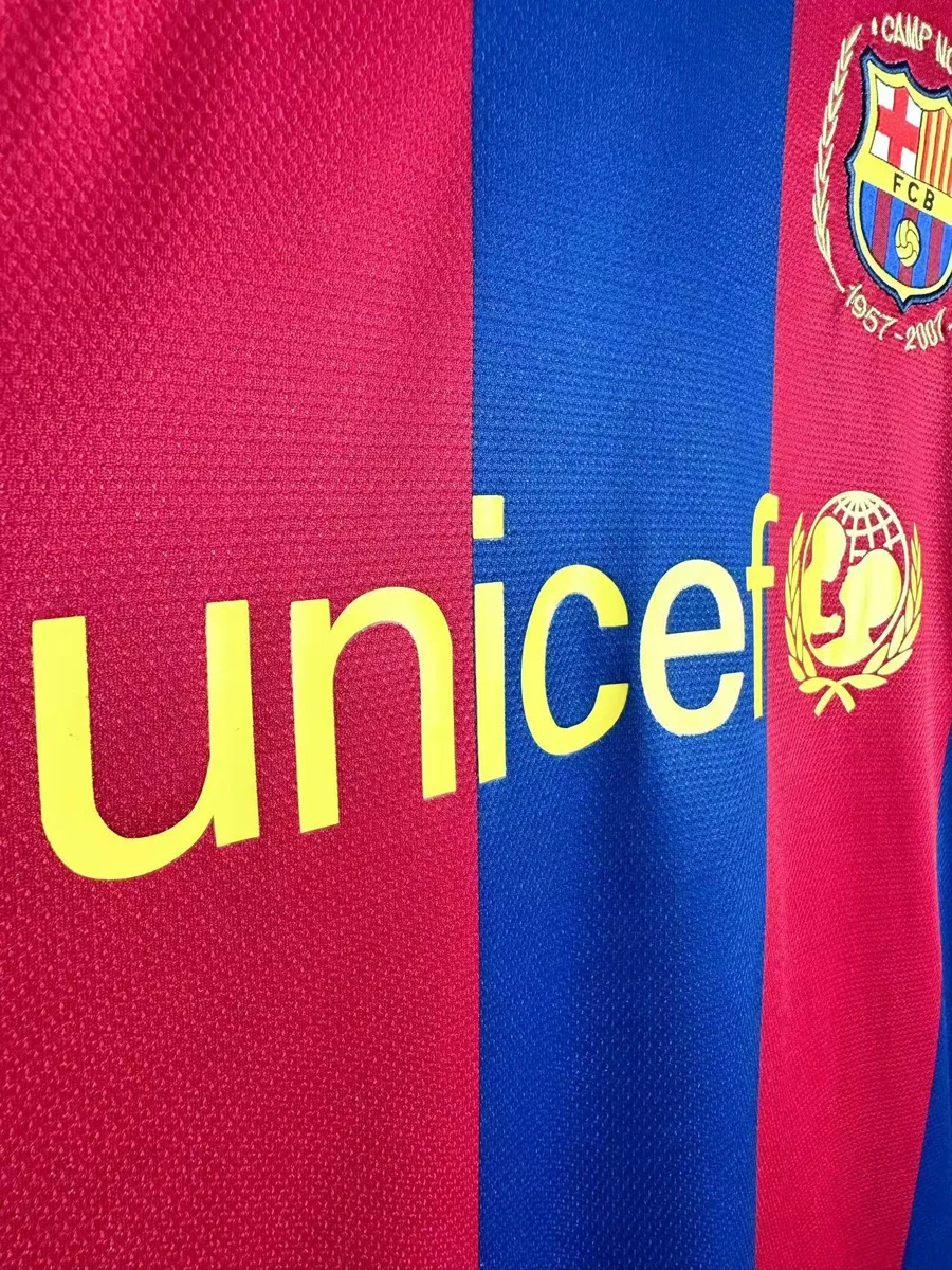 Camisa titular - Barcelona 2007/08 (manga longa) - foto 5
