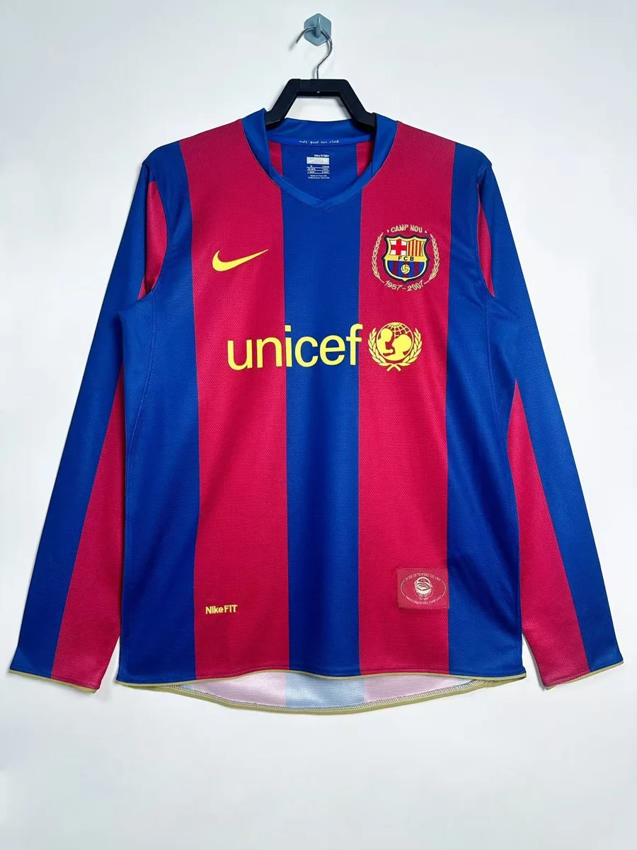 Camisa titular - Barcelona 2007/08 (manga longa) - foto 11
