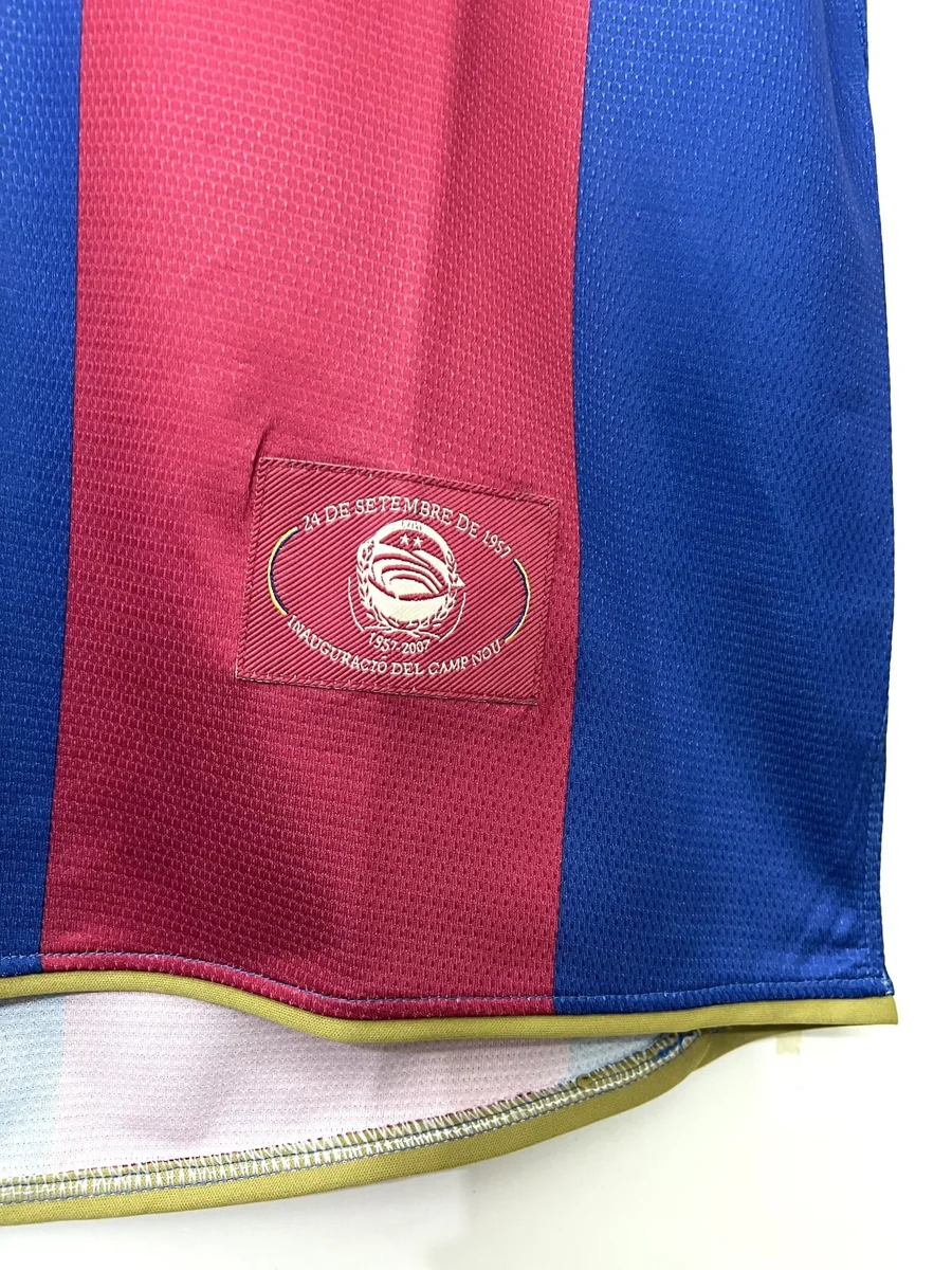Camisa titular - Barcelona 2007/08 - S a XXL