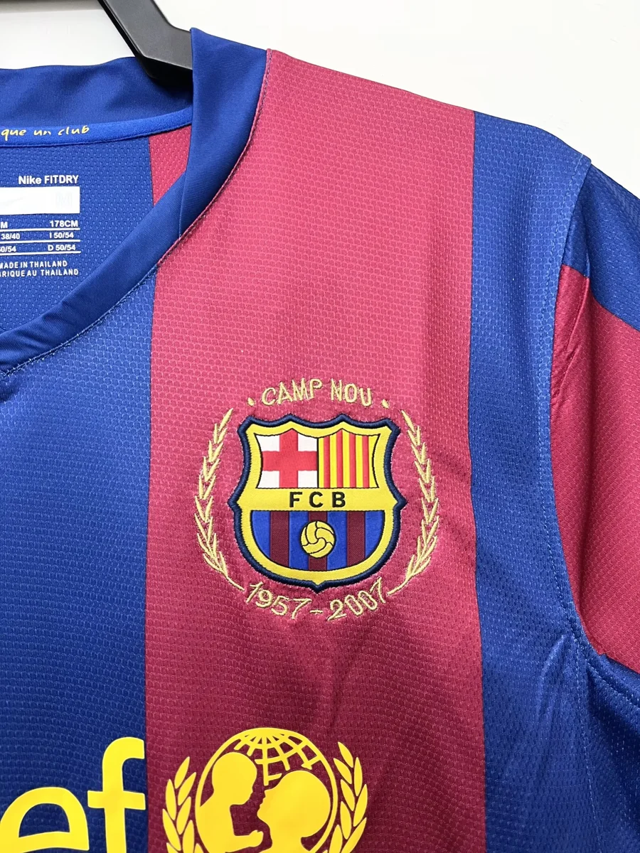 Camisa titular - Barcelona 2007/08 - S a XXL