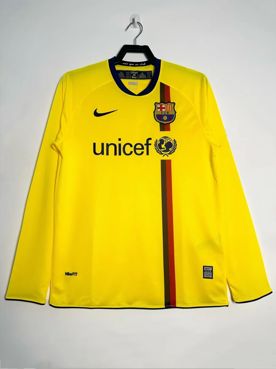 Camisa reserva - Barcelona 2008/09 (manga longa)