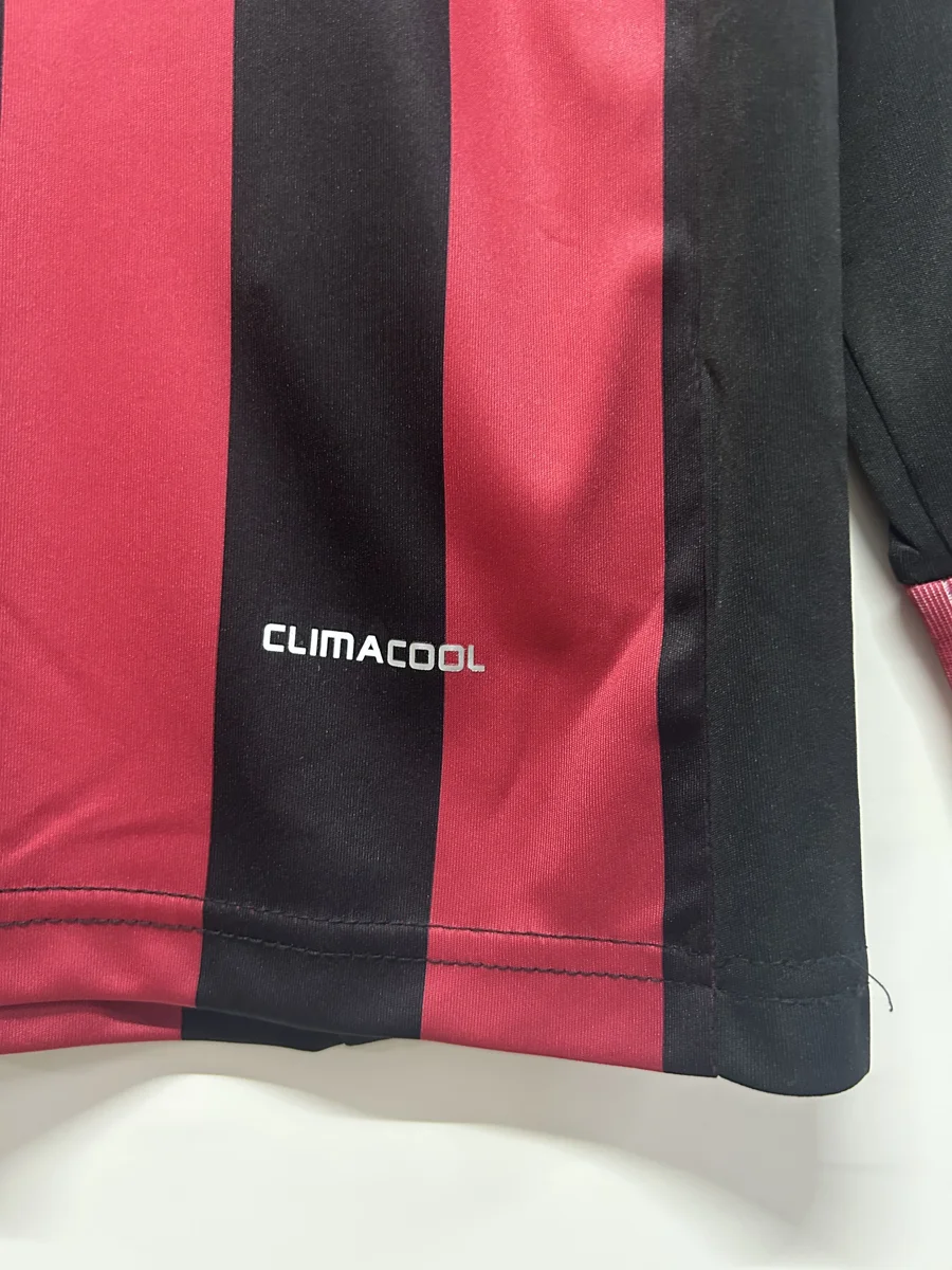 Camisa titular - AC Milan 2009/10 (manga longa)