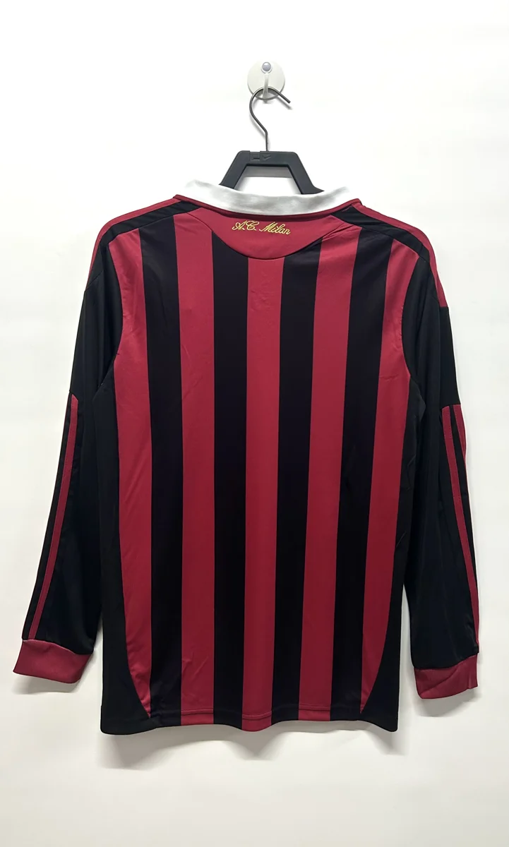 Camisa titular - AC Milan 2009/10 (manga longa)