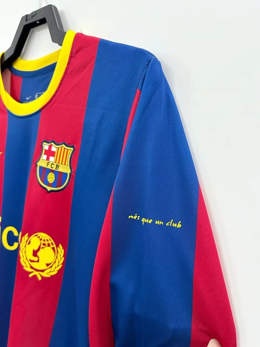 Camisa titular - Barcelona 2010/11 (manga longa)