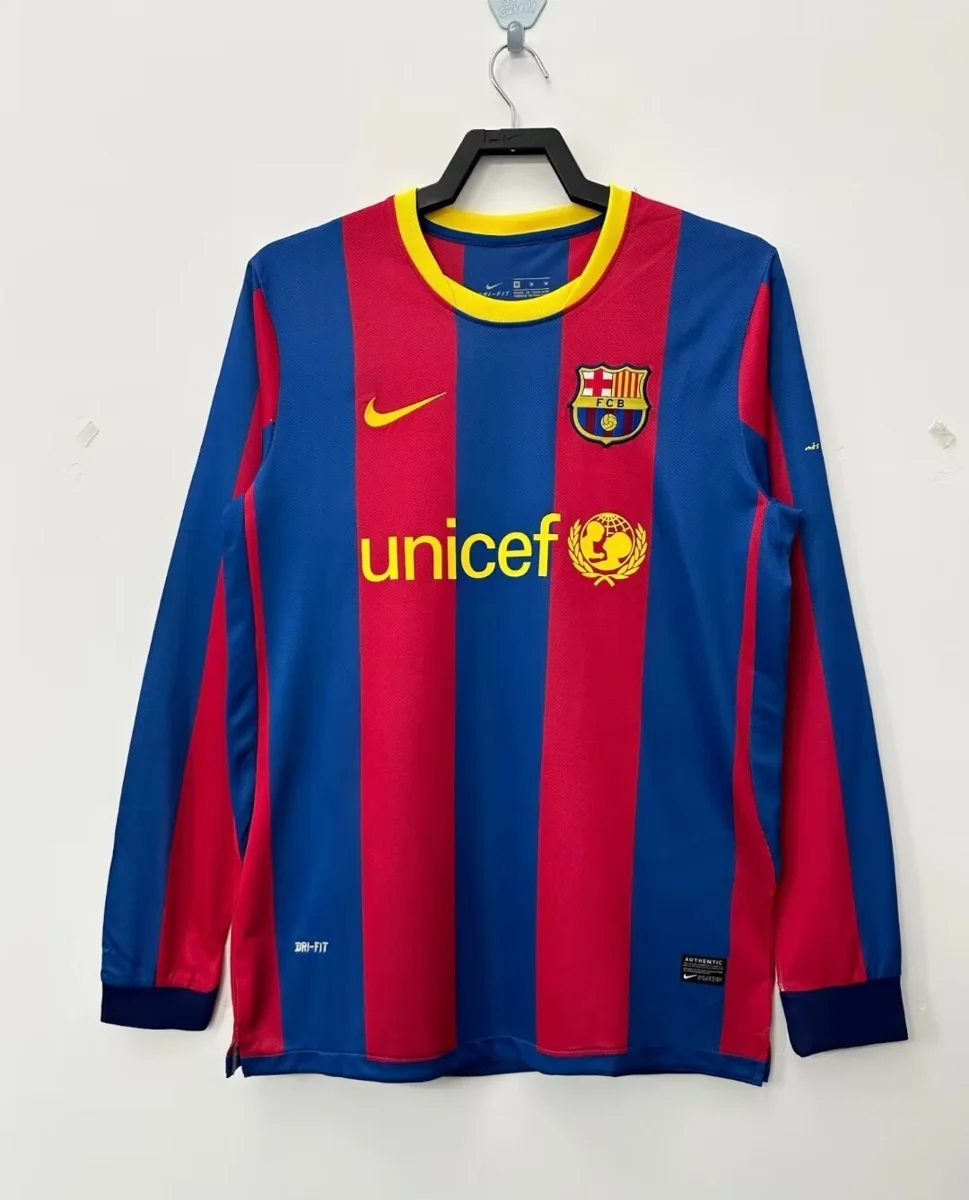 Camisa titular - Barcelona 2010/11 (manga longa)