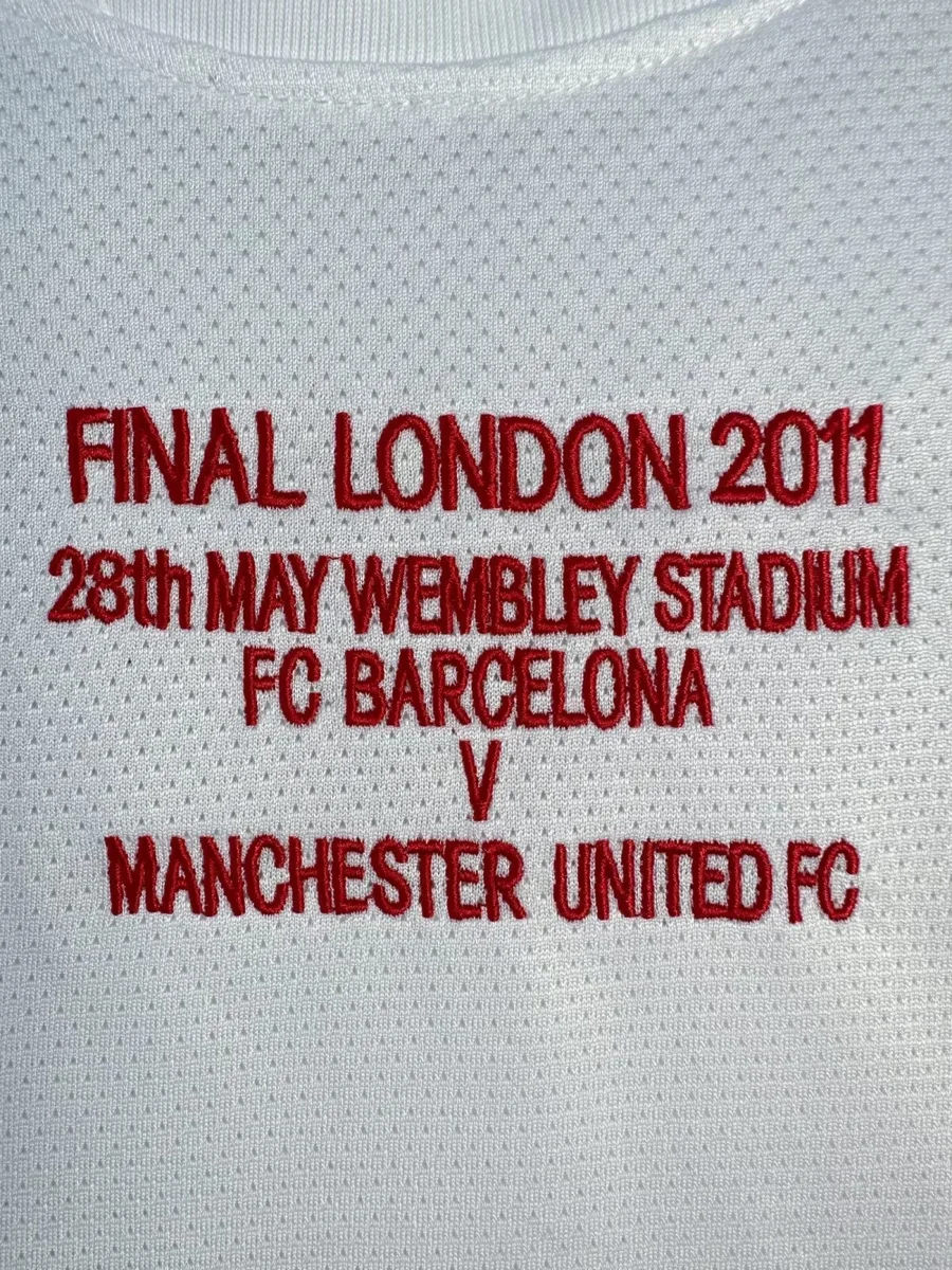 Camisa reserva - Manchester United 2010/11 (manga longa)
