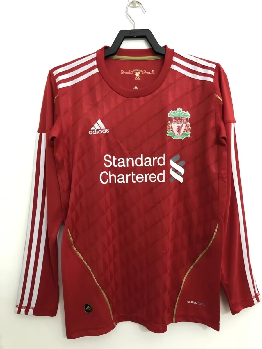 Camisa titular - Liverpool 2010 (manga longa)