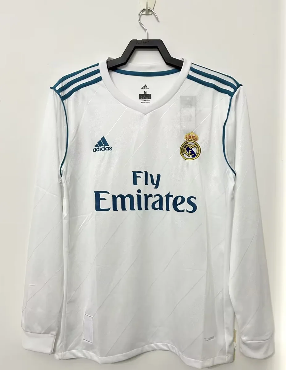 Camisa titular - Real Madrid 2017/18 (manga longa)