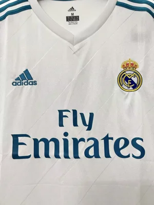 Camisa titular - Real Madrid 2017/18 (manga longa)
