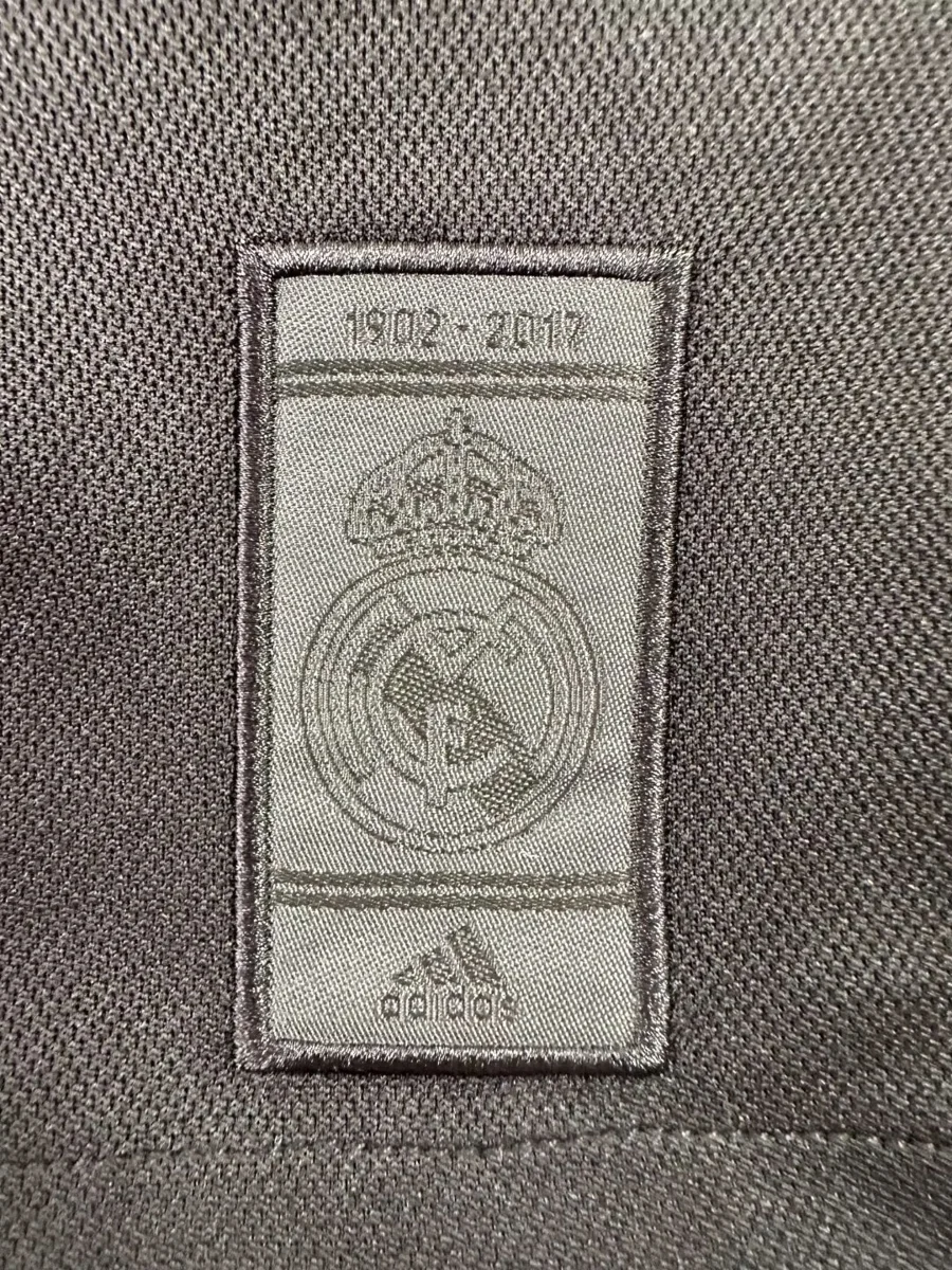 Camisa reserva - Real Madrid 2017/18 (manga longa)