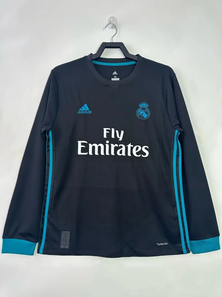 Camisa reserva - Real Madrid 2017/18 (manga longa)