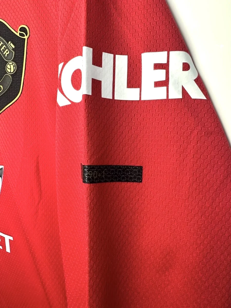 Camisa titular - Manchester United 2019/20 (manga longa)