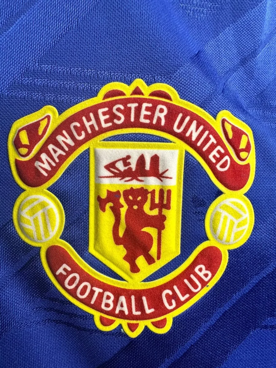Camisa reserva - Manchester United (manga longa) - 86 a 88
