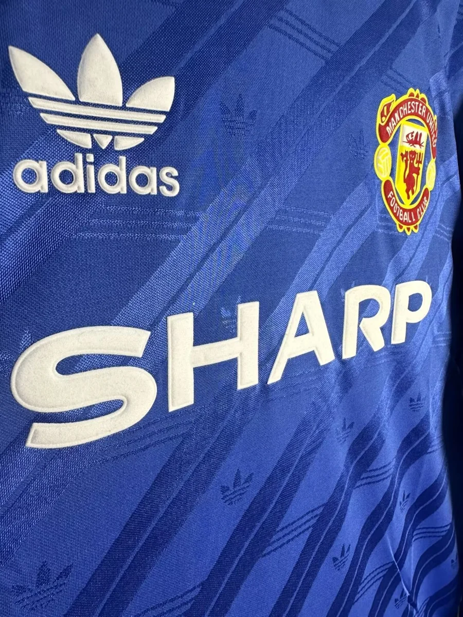 Camisa reserva - Manchester United (manga longa) - 86 a 88