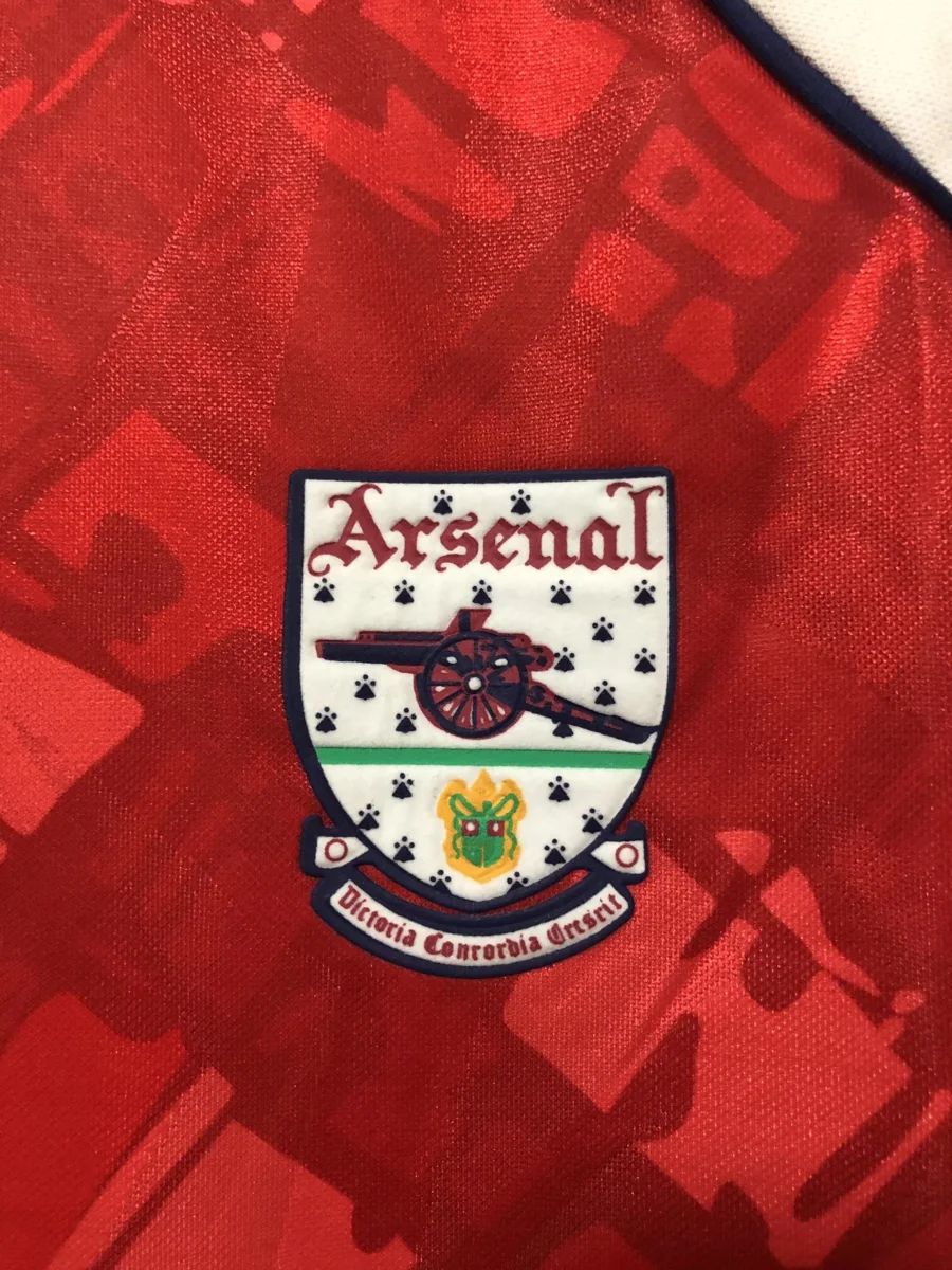 Camisa titular - Arsenal - 90 a 92