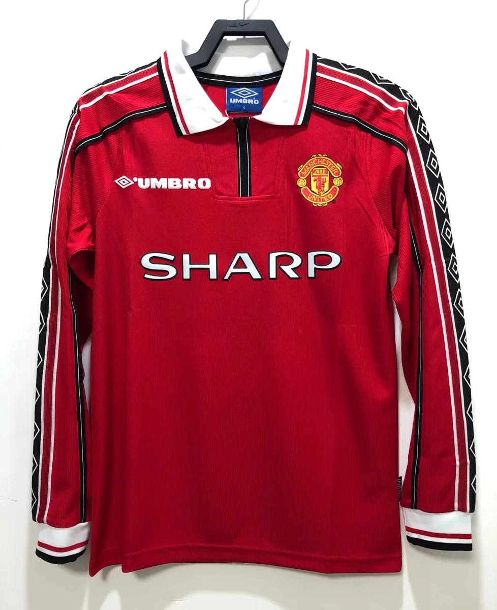 Camisa titular - Manchester United (manga longa) - S a XXL