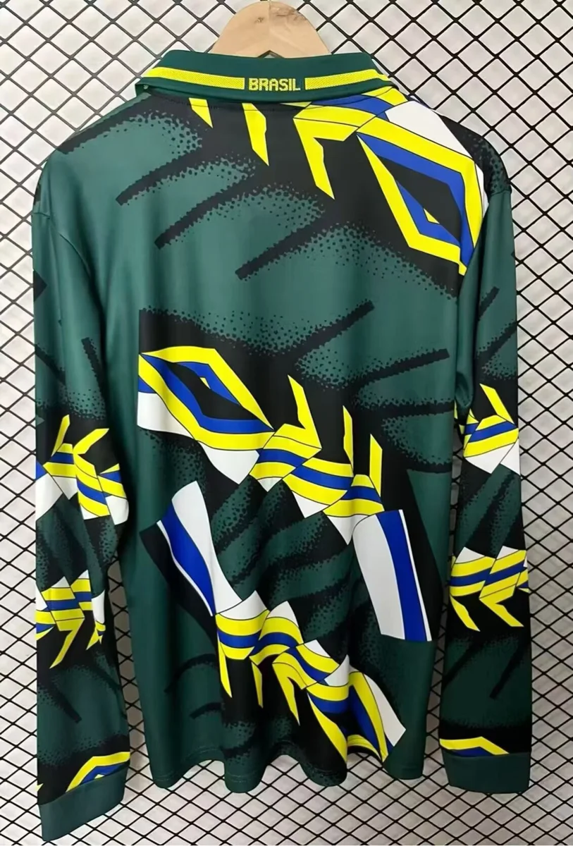 Camisa de goleiro - Brasil (manga longa, copa do mundo) - S a 2XL - foto 2