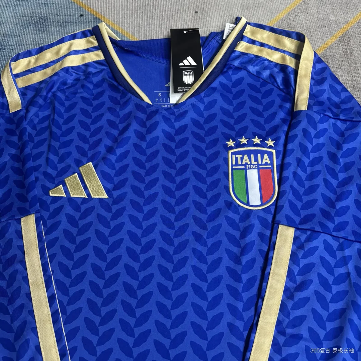 Camisa titular - Itália 2026 (manga longa)
