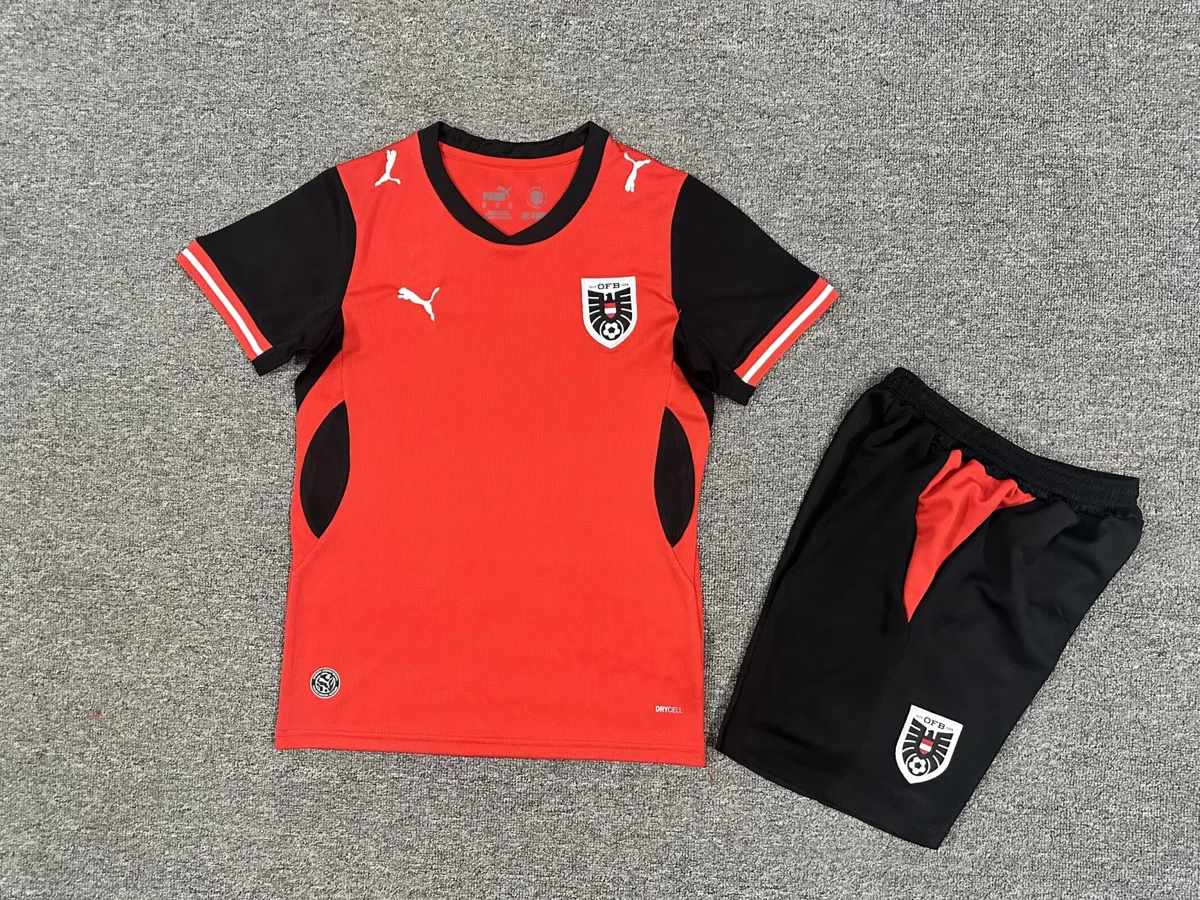 Camisa titular - Áustria 2026 - infantil