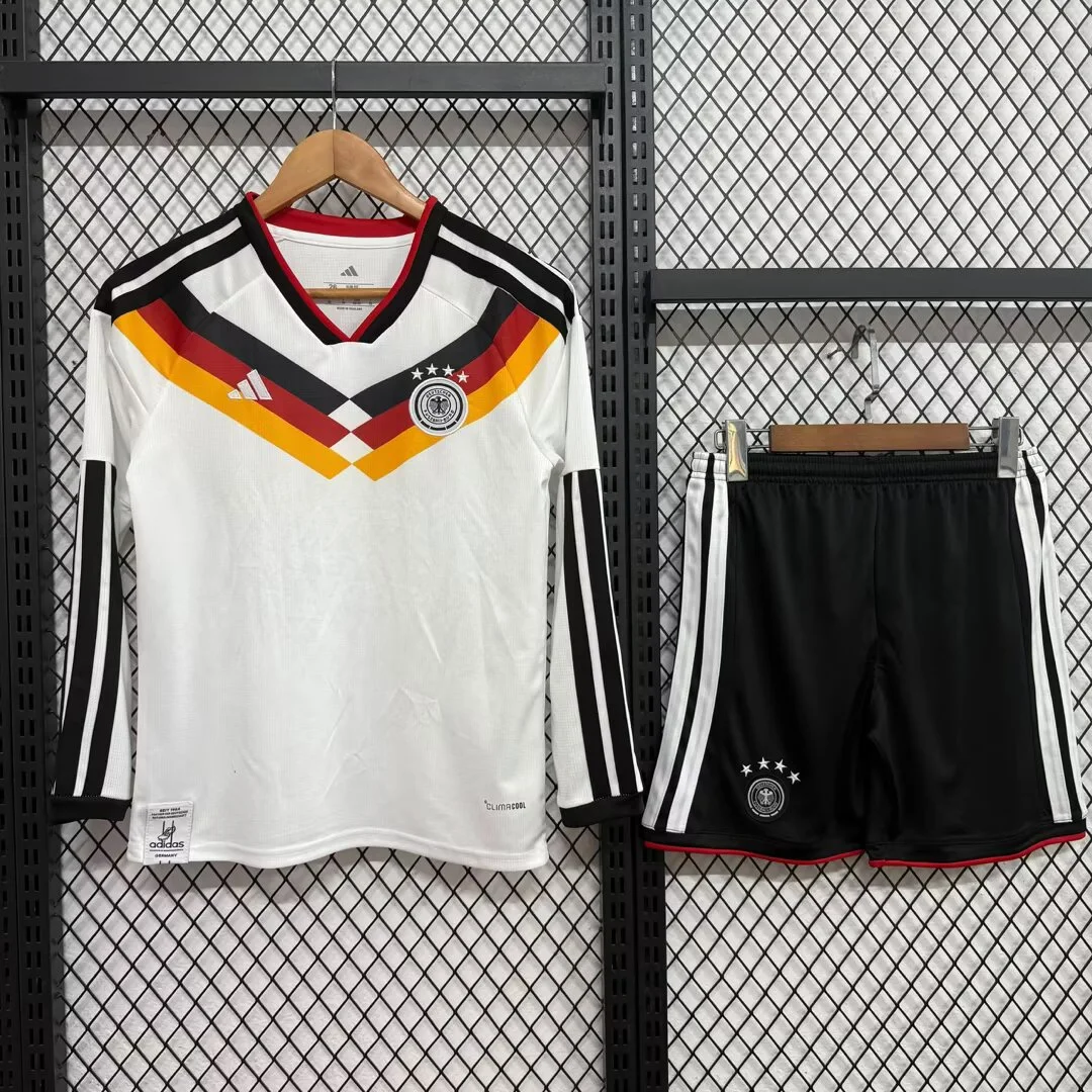Camisa titular - Alemanha 2026 (manga longa) - infantil
