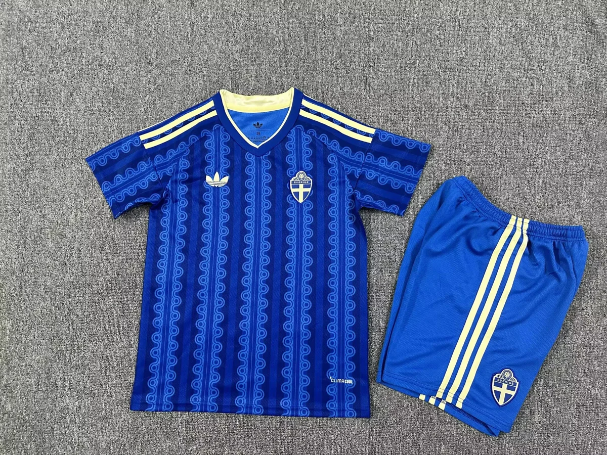 Camisa reserva - Suécia 2026 - infantil