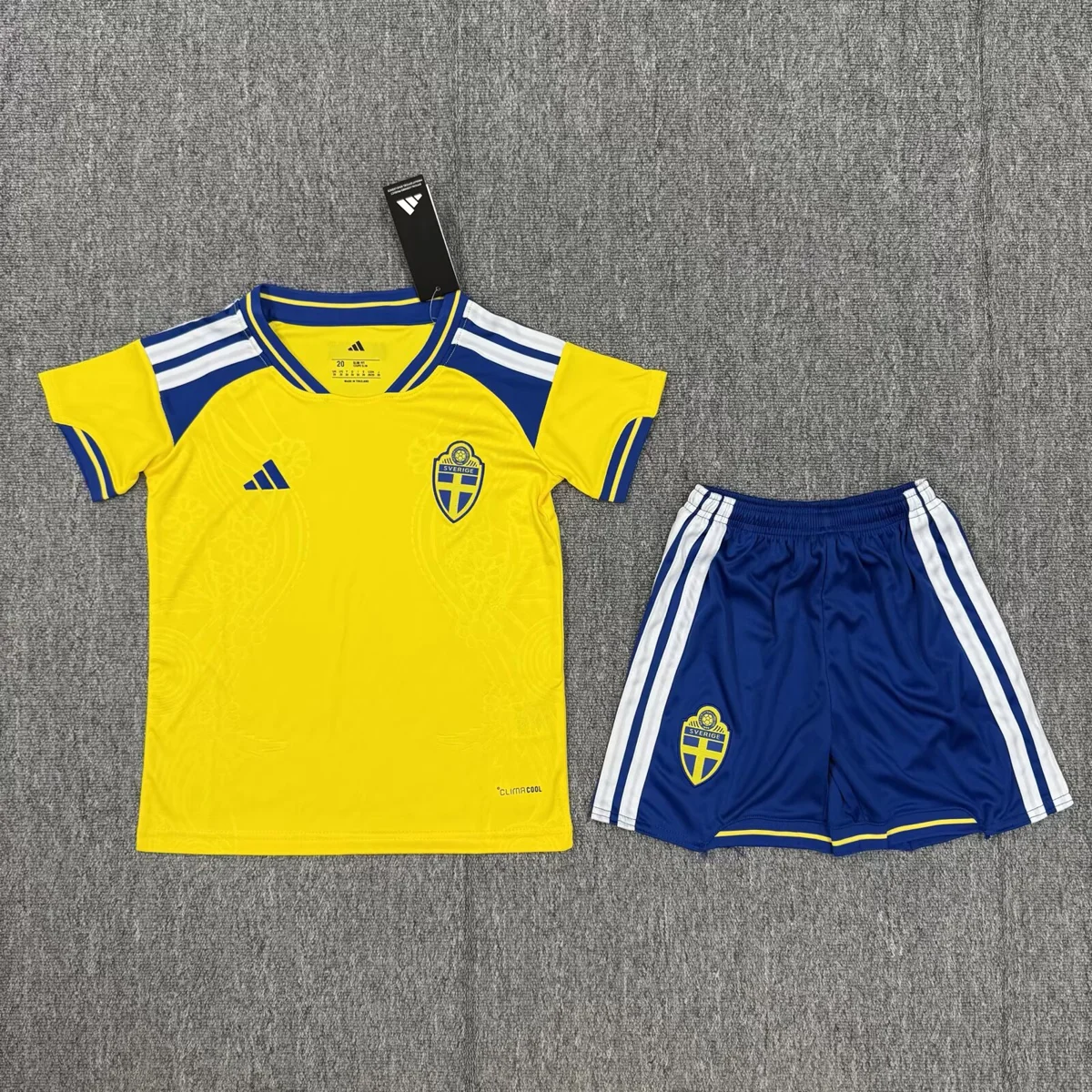 Camisa titular - Suécia 2026 - infantil