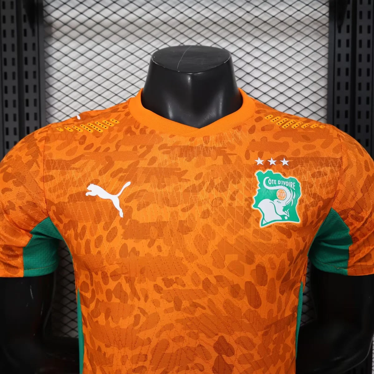 Camisa titular - Costa do Marfim 2026 - versão jogador - S a 2XL