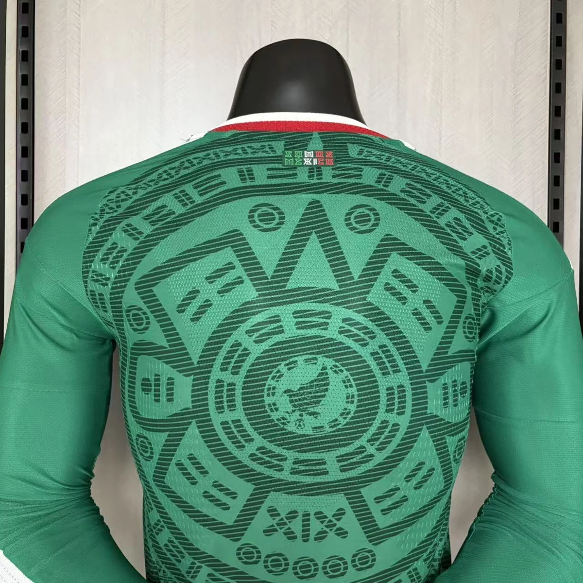 Camisa titular - México 2026 (manga longa) - versão jogador