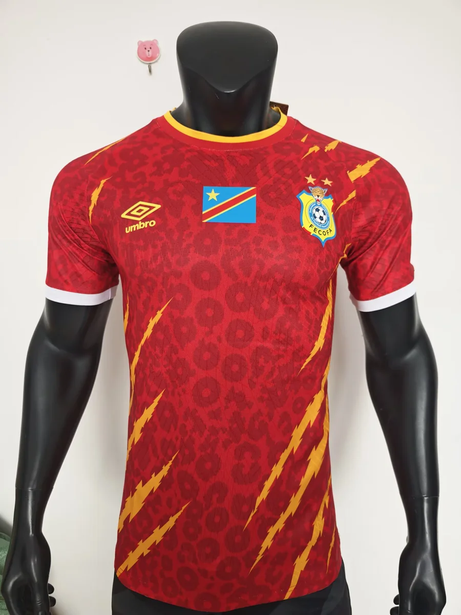 Camisa terceira - Congo 2026 - versão jogador - S a 2XL