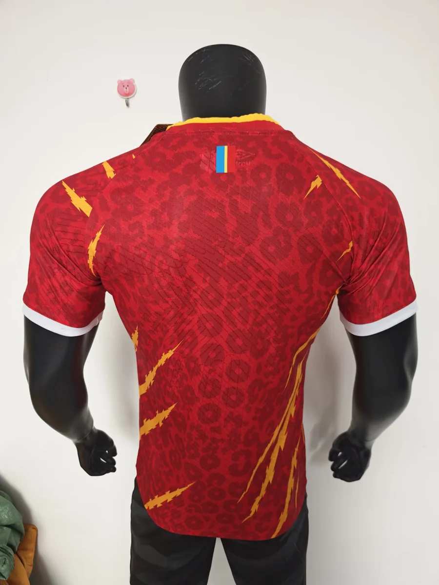 Camisa terceira - Congo 2026 - versão jogador - S a 2XL