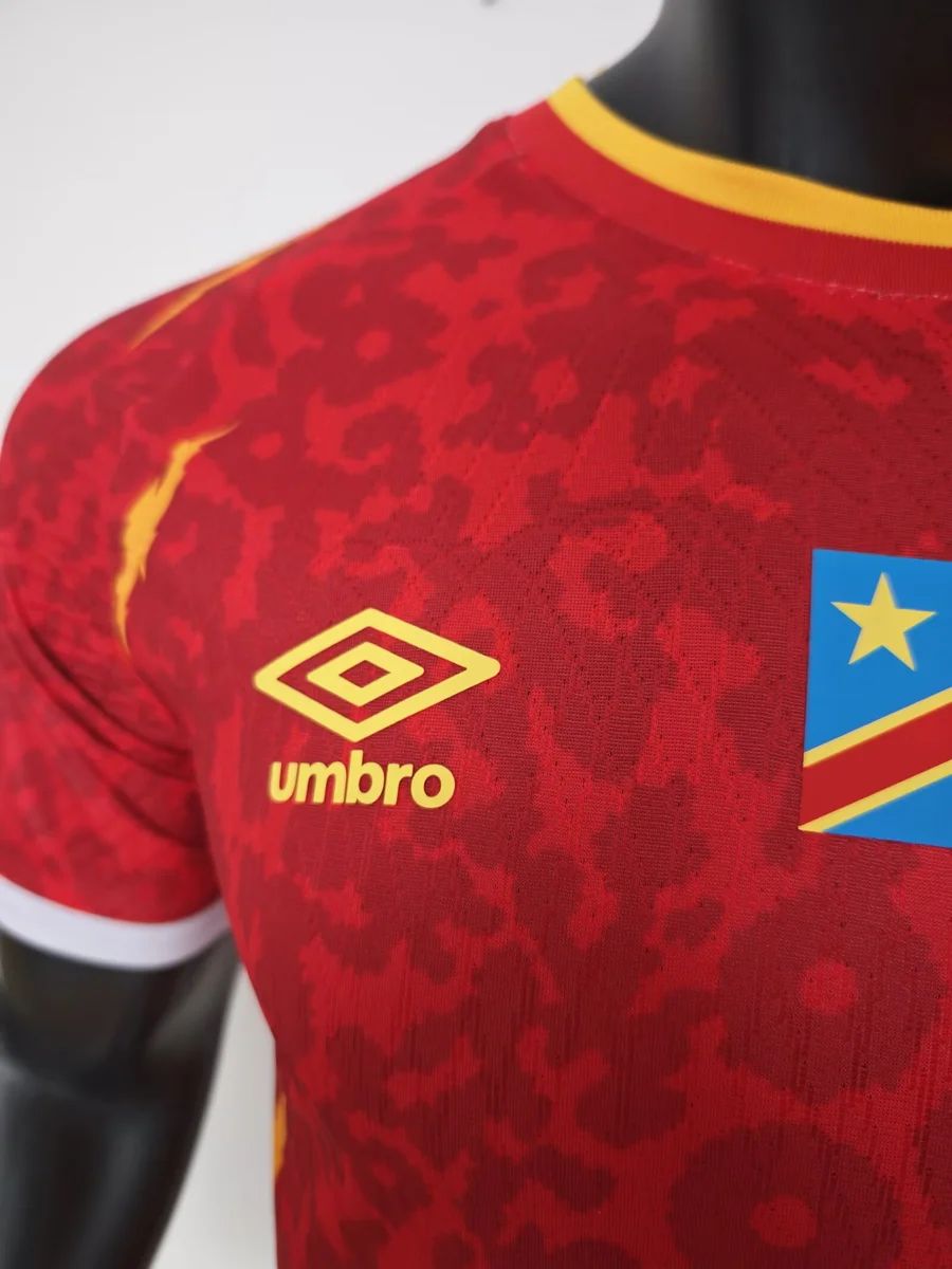 Camisa terceira - Congo 2026 - versão jogador - S a 2XL